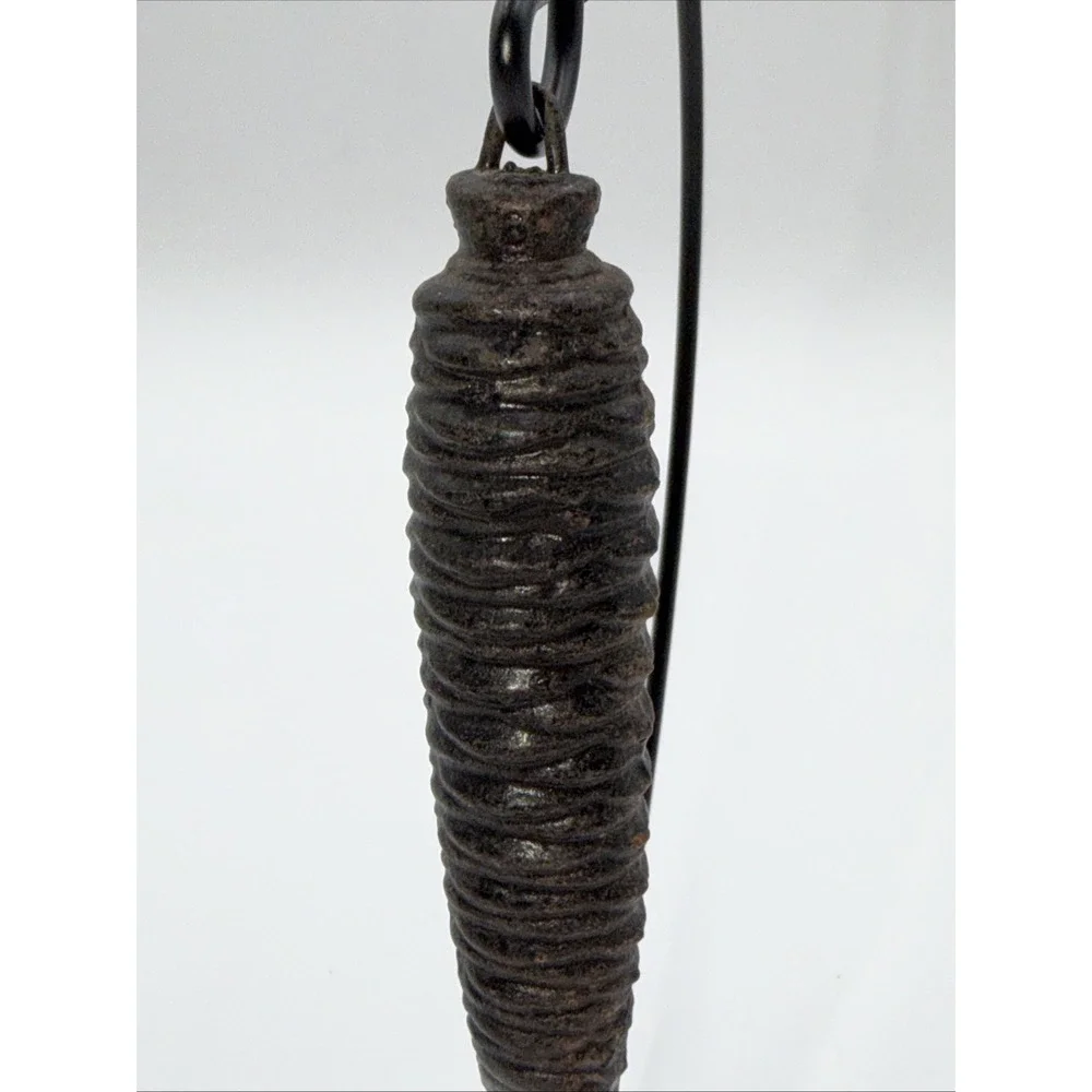 Cast Iron Pine Cone Weight for Cuckoo Clock Bronze Finish Weighs 1/2 Pound